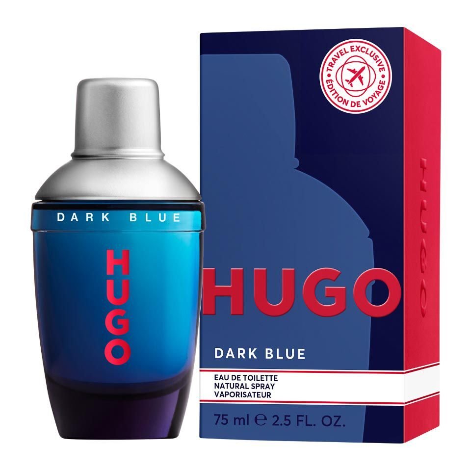 hugo-boss-dark-blue Hugo Dark Blue by Hugo Boss 75ML (Travel Exclusive Edition) - Image 1