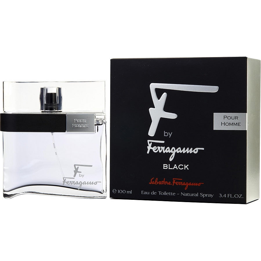 F by Ferragamo Black Pour Homme by Salvatore Ferragamo EDT 100ML for Men Ferrari Centre Qatar