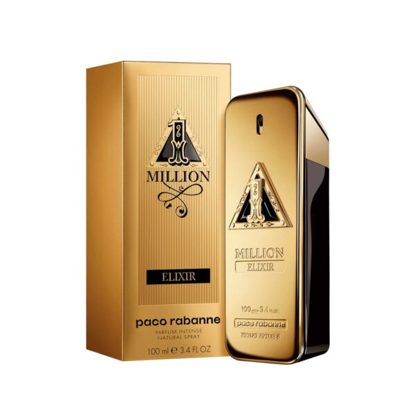 1 Million Elixir perfume bottle against a white background, available at Ferrari Centre Qatar's online store.