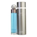 Perry Ellis 360° for Men perfume bottle against a white background.
