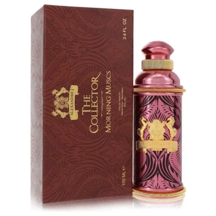 Morning Muscs perfume bottle against a white background, available at Ferrari Centre Qatar's online store.