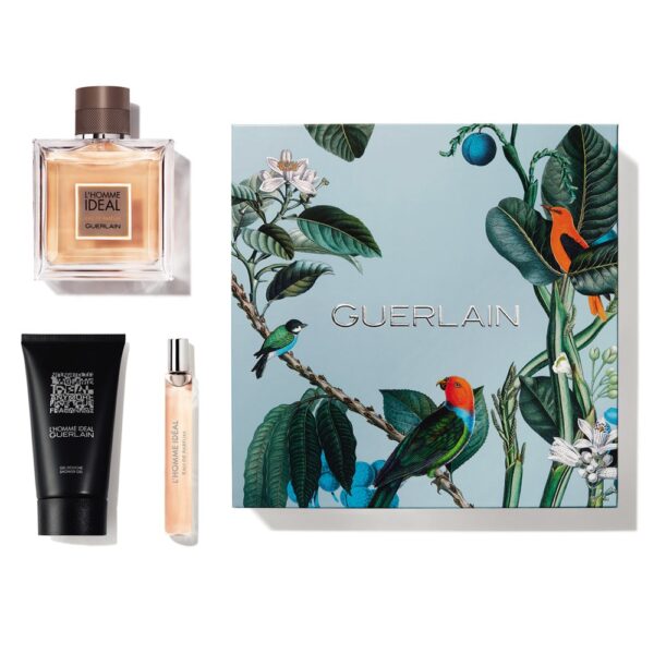 GUERLAIN L’HOMME IDEAL EDP 3 PCS GIFT SET FOR MEN