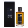 Bottle of Mancera Black to Black perfume on a white background