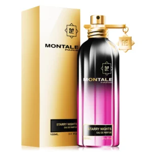 Montale Starry Nights perfume bottle against a white background.