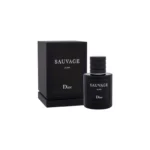 Dior Sauvage Elixir perfume bottle against a white background, available at Ferrari Centre Qatar's online store.