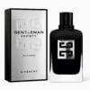 Givenchy Gentleman Society perfume bottle against a white background.