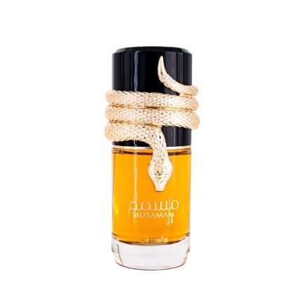 Lattafa Musamam perfume available at Ferrari Centre Qatar's online store.