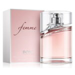 Femme by Hugo Boss fragrance available at Ferrari Centre Qatar's online store.